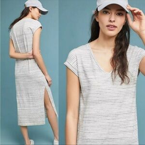Anthropologie Cloth & Stone Riley Maxi Dress Short Sleeve